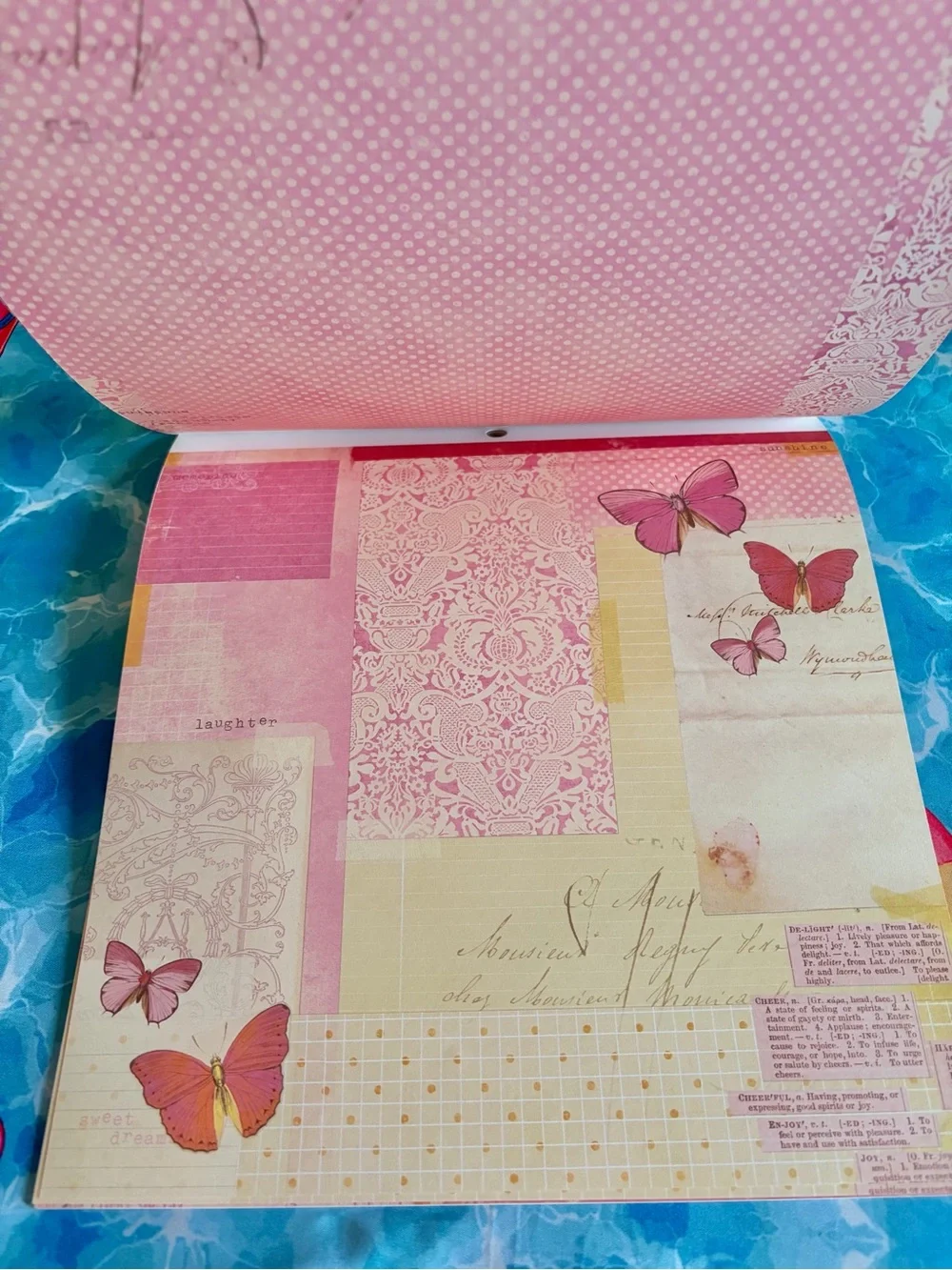 K&Company Scrapbooking Paper Pad Cut N Paste 12x12 K & Co